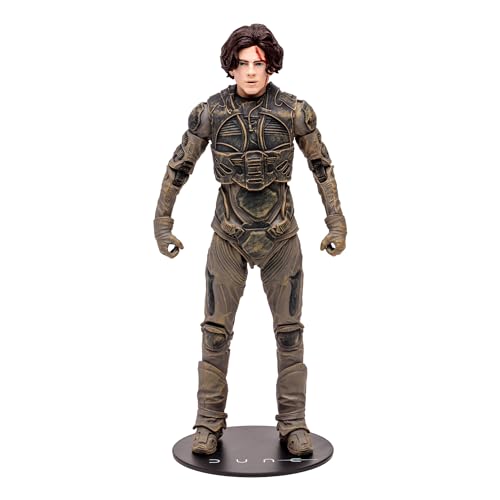 McFarlane Toys Dune: Part Two Paul Atreides & Feyd-Rautha Harkonnen 7-Inch Action Figures 2-Pack - Ultra Articulation, Crysknife, Sword, and Collectible Art Cards