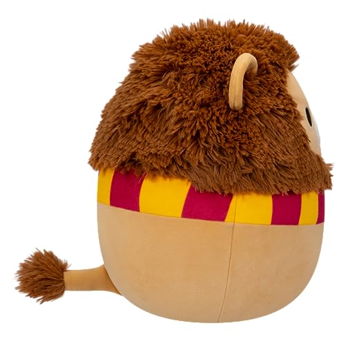 Squishmallows SQWB00017 Harry Potter 10-Inch Gryffindor Lion Medium-Sized Ultrasoft Official Jazwares Plush, Brown