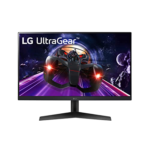 LG UltraGear Monitor 24GN60R-B, 23.8-inch, IPS Display, 144Hz, 1ms (GtG), 1920 x 1080, sRGB 99% (Typ.), HDR10, AMD FreeSync Fremium, Stylish Design