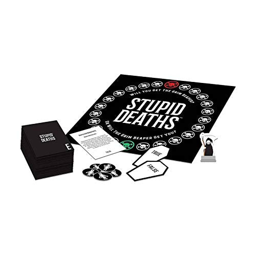 Paul Lamond Games Stupid Deaths Board Game,Black