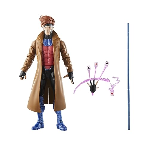 Hasbro Marvel Legends Series Gambit, X-Men ‘97 6" Marvel Legends Action Figures