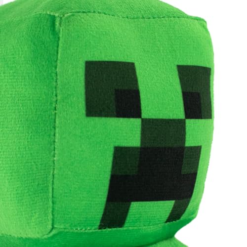 Plush Minecraft Video Game Characters - Enderman, Camel, Ocelot, Pig, Steve, Alex, Creeper, Wolf - Sizes according to Model - Super Soft Quality (Creeper)