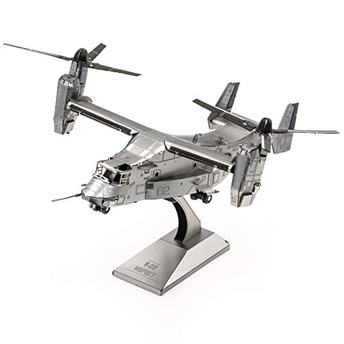 Metal Earth V-22 Osprey 3D Laser Cut Miniature Model Plane Kit MMS212 Age 14 p