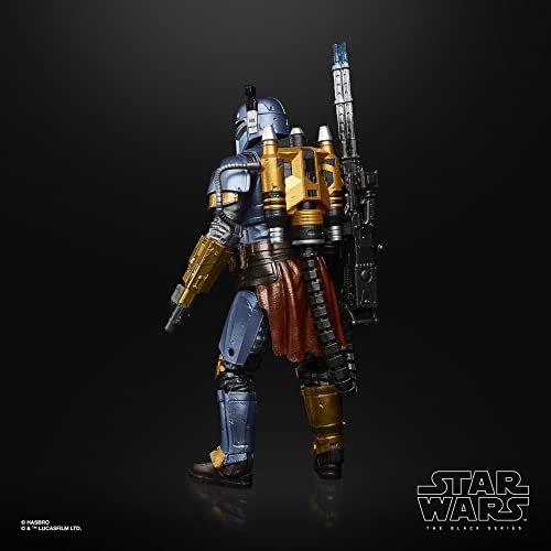 Star Wars The Black Series Carbonized Collection Paz Vizsla Toy 15 cm The Mandalorian Collectible Action Figure, Kids Ages 4 and Up