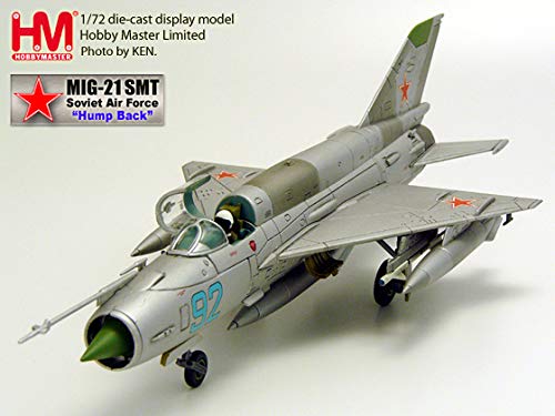 HOBBY MASTER MIG-21 SMT Hump Back Soviet Air Force No.92 1/72 diecast plane model aircraft Limited Edition
