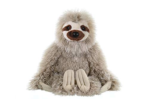 Wild Republic 12257 Sloth Plush, Soft Toy, Cuddlekins, Grey, 30 cm