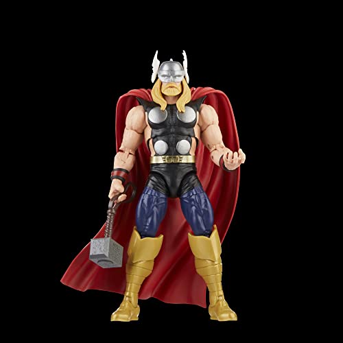 Marvel Hasbro Legends Series Thor vs Destroyer, Avengers 60th Anniversary Collectible 6 Inch Action Figures