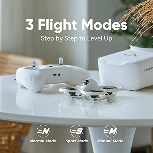 BETAFPV Cetus Pro FPV RTF Drone Kit with Remote Control FPV Goggles with Altitude Hold Self-Protect 3 Flight Mode Turtle Mode Ready to Fly Easy to Start Drone Kit for FPV Beginners Teenager Adults