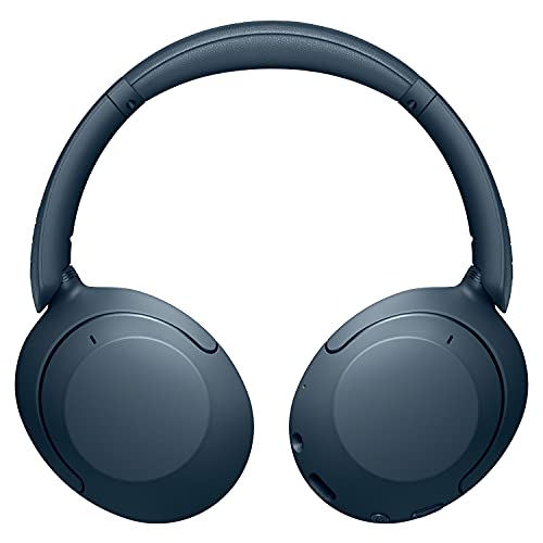 Sony WH-XB910N EXTRA BASS™ Noise Cancelling Wireless Headphones - Up to 30 hours battery life - Over-ear style - Optimised for Alexa and Google Assistant - with built-in mic for phone calls - Blue