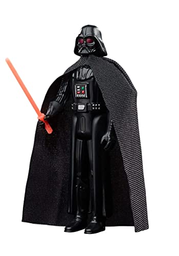 Star Wars Hasbro Retro Collection Darth Vader (The Dark Times) Toy 3.75-Inch-Scale Obi-Wan Kenobi Figure, Kids, Multicolor, One Size (F5771)