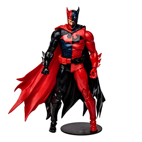 McFarlane Toys DC Multiverse Two-Face as Batman (Batman: Reborn) 7-Inch Action Figure, Ages 12+ Multicolour DC Comics