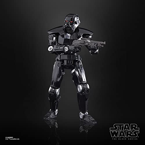 Hasbro F40665L0 Star Wars The Black Series Dark Trooper-15 cm, Multicolour