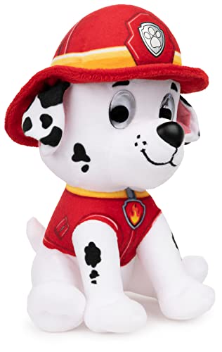 GUND Official PAW Patrol Soft Dog Themed Cuddly Plush Toy Marshall 6-Inch Soft Play Toy For Boys and Girls Aged 12 Months and Above