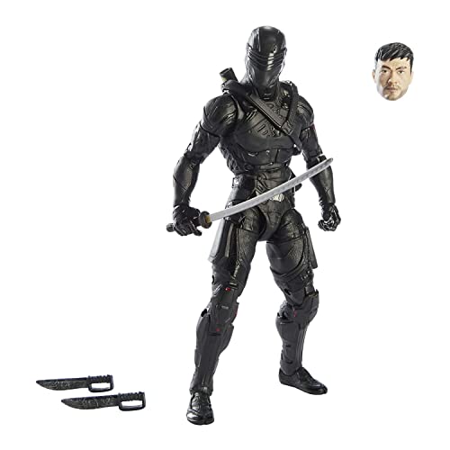 Hasbro G.I. Joe Classified Series 6-Inch Storm Shadow and Snake Eyes Action Figure Bundle (2 Items), (HSE8496)