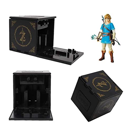 Nintendo Switch Game Card Case, Game Card Holder for Nintendo Switch Games with 16 Slots (Zelda BLACK)