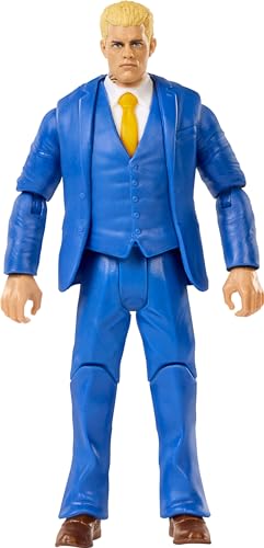 Mattel WWE Action Figures, Cody Rhodes, Basic 6-inch Collectible Figures, WWE Toys