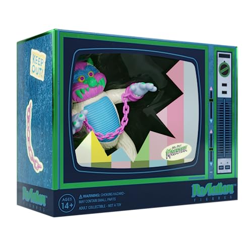 Super7 My Pet Monster: Pastel Glow TV Box Con Exclusive Reaction Figure