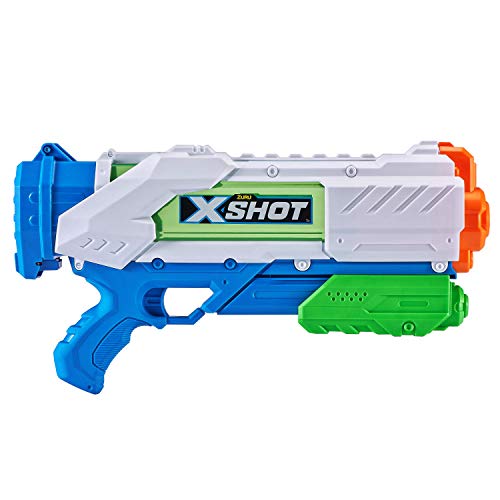 ZURU X-SHOT Warfare Fast-Fill Water Blaster, Blue