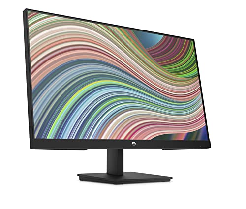 HP 24 Inch FHD Monitor - V24ie G5, Full HD IPS, 75hz Refresh Rate, 1x HDMI, 1 x VGA, 1 x DisplayPort 1.2, Low Blue Light Mode, Anti-glare, Tilt Adjustment, VESA Mountable, Black