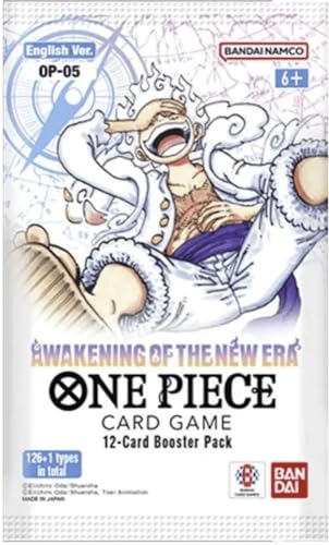 Bandai | One Piece Card Game: Awakening of the New Era - Single Booster Pack (12 Cards) (OP-05 English) | Trading Card Game | Ages 6+ | 2 Players | 20-30 Minutes Playing Time