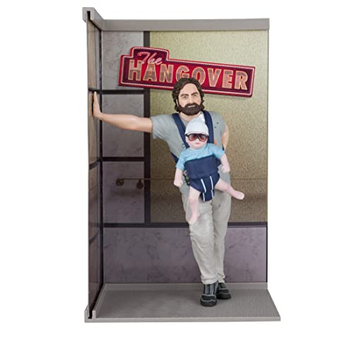 McFarlane Toys The Hangover Movie Maniacs Alan Garner Action Figure - Relive Vegas Debauchery with Limited Edition 6” Figure and Hidden Surprises!