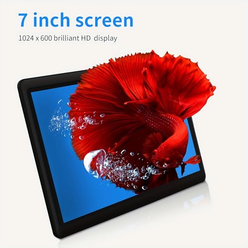 PRITOM 7 inch Tablet Android 11, 4GB(2+2 Expand), 32 GB, (Expandable 128GB) Tablet PC with Quad Core Processor, 3500 Mah, HD IPS Display, Dual Camera, WiFi, Bluetooth, Tablet with Black Case