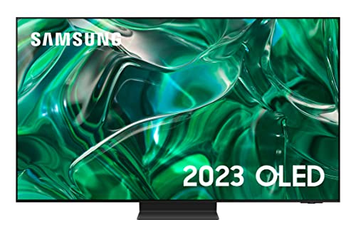 Samsung 77 Inch S95C 4K OLED HDR Smart TV (2023) OLED TV With Quantum Dot Colour, Anti Reflection Screen, Dolby Atmos Surround Sound, 144hz Gaming Software & Laserslim Design With Alexa