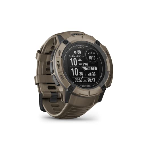 Garmin Instinct 2X, Solar, Tactical Edition, Coyote Tan, WW