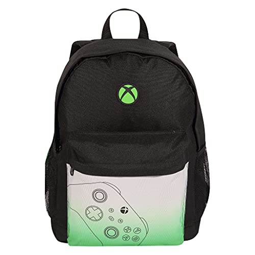 Popgear Xbox Controller Backpack, Kids, One Size, Green/Black, Official Merchandise