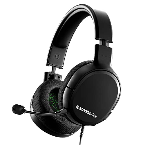 SteelSeries 61429 Arctis 1 - All-Platform Compatibility - For Xbox, PS4, PS5, PC, Nintendo Switch & Lite, Mobile - Detachable Clearcast Microphone (Xbox Series X|S|One), Black