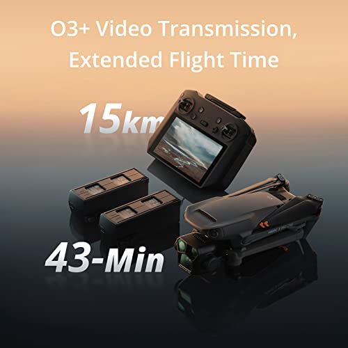 DJI Mavic 3 Pro Cine with the DJI RC Pro (high-bright screen), Flagship Triple-Camera Drone, Tri-Camera Apple ProRes Support with 1TB of storage, Three Intelligent Flight Batteries and more