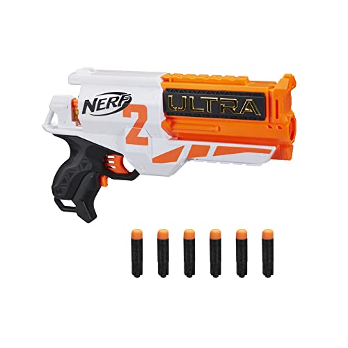 NERF Ultra Two Motorized Blaster - Fast-Back Reloading - Includes 6 Ultra Darts
