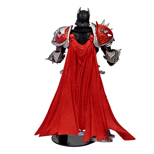 McFarlane Toys, Spawn Comic 7-inch Medieval Spawn Action Figure with 22 Moving Parts, Collectible Figure with Accessories and Collectors Stand Base – Ages 12+