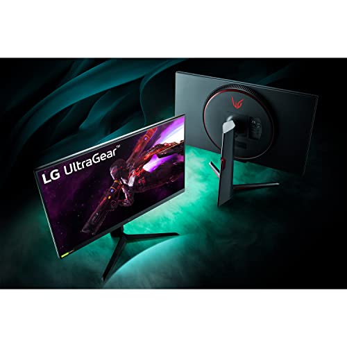 LG UltraGear Monitor 32GP850-, 31.5-inch, Nano IPS Display, 165Hz (O/C 180Hz), 1ms (GtG), 2560 x 1440 px, DCI-P3 98% (Typ.), HDR10, AMD FreeSync Premium, Nvidia G-Sync compatible, Stylish Design