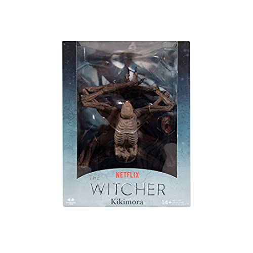 McFarlane Toys, Netflix The Witcher Kikimora Mega Action Figure with 22 Moving Parts, The Witcher Season 1 Collectible Figure with Collectors Stand Base– Ages 12+