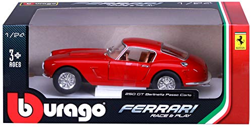 Bburago 15626025 Ferrari 1:24 250 GT Berlinetta Passo Corto Red