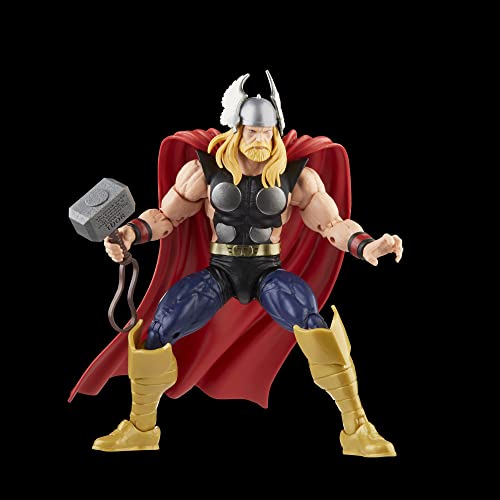 Marvel Hasbro Legends Series Thor vs Destroyer, Avengers 60th Anniversary Collectible 6 Inch Action Figures