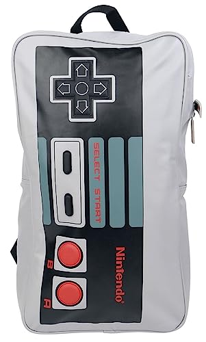 DIFUZED Sac à Dos Nintendo NES Casual Daypack, 51 cm, Grey (Gris)