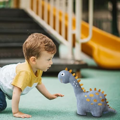 Fadcaer Dinosaur Plush Toys,9 Inch Dinosaur Plush Toy Doll Animal Plush Toy Dinosaur,Soft Cartoon Dinosaur Stuffed Toy for Children Adults Boys Girls Playtime Companions Birthday Gifts