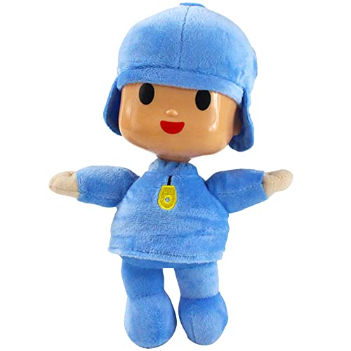 FISAPBXC Pocoyo Soft Plush Toy Cute Pocoyo Plush Doll Soft Stuffed Collectable Birthday Christmas Toys Gifts Home Decoration Suitable for Boys Girls Kids 26cm