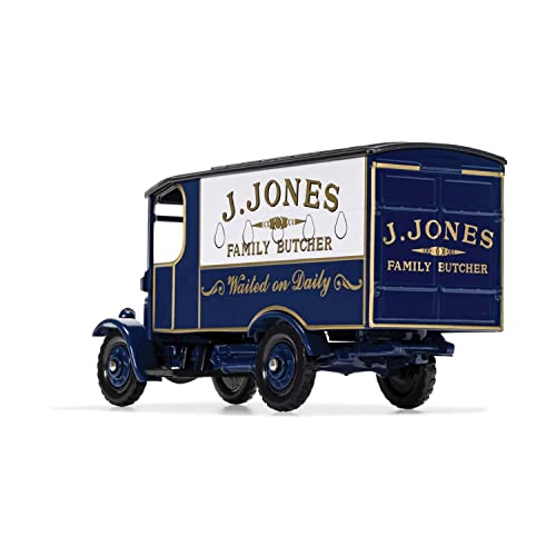 Corgi CC09003 Diecast Model Dads Army TV Series - J. Jones Thornycroft van and Mr Jones Figure, Blue