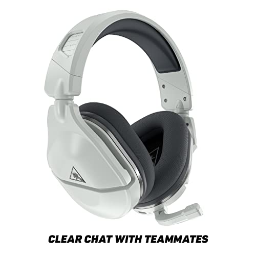 Turtle Beach Stealth 600 Gen 2 White Multiplatform Wireless 15+ Hour Battery Gaming Headset for PS5, PS4 and PC