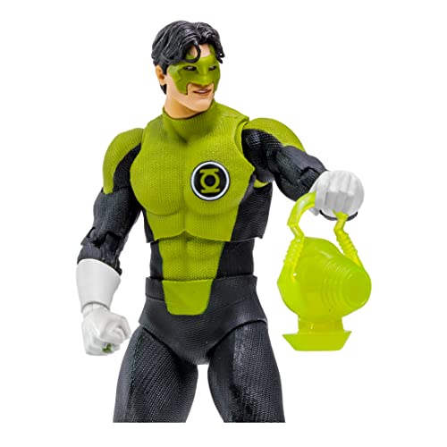 McFarlane Toys, 7-Inch DC Blackest Night Kyle Rayner Action Figure with 22 Moving Parts, Collectible DC Figure with Unique Collectible Character Card – Ages 12+