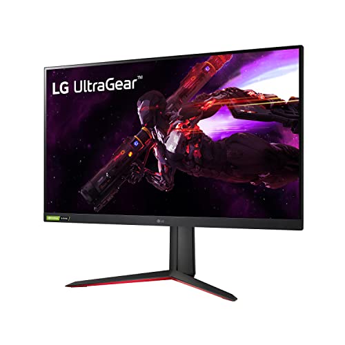 LG UltraGear Monitor 32GP850-, 31.5-inch, Nano IPS Display, 165Hz (O/C 180Hz), 1ms (GtG), 2560 x 1440 px, DCI-P3 98% (Typ.), HDR10, AMD FreeSync Premium, Nvidia G-Sync compatible, Stylish Design