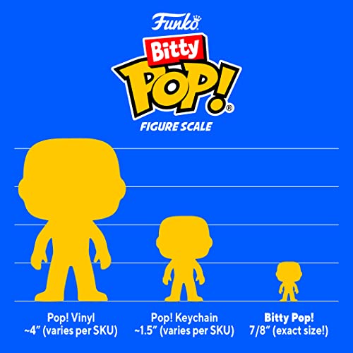 Funko Bitty POP! Star Wars - Princess Leia™, R2-D2™, C-3PO™ and A Surprise Mystery Mini Figure - 0.9 Inch (2.2 Cm) Collectable - Stackable Display Shelf Included - Gift Idea - Party Bags Stocking