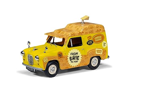 Corgi Hornby Hobbies LTD Cc80505 Wallace and Gromit Austin A35 Van Collection-Cheese Please, Top Bun, Spick and Spanmobile Tv Film Licensed Die-Cast Model, Multi, 1:43 Scale