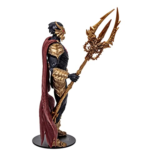 McFarlane Toys DC Direct Page Punchers Ocean Master 7-Inch Action Figure - Incredibly Detailed Rival of Aquaman with Ultra Articulation, Trident, Comic, and Collectible Art Card