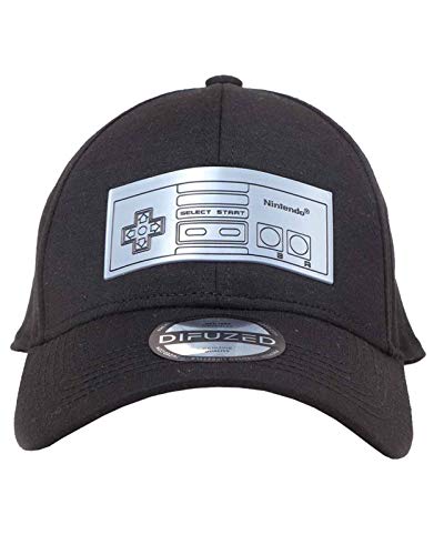 Difuzed Compatible with Nintendo - NES Curved Bill Cap Grey