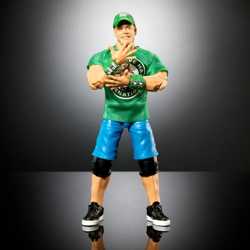 WWE Elite Action Figure WrestleMania with Accessory and Nicholas Build-A-Figure Parts, Posable Collectible for WWE Fans, HVJ09