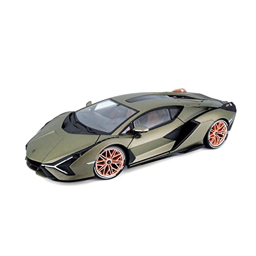 Bburago B18-11046 Lamborghini Sian FKP 37 1:18, Assorted Colours, one Size